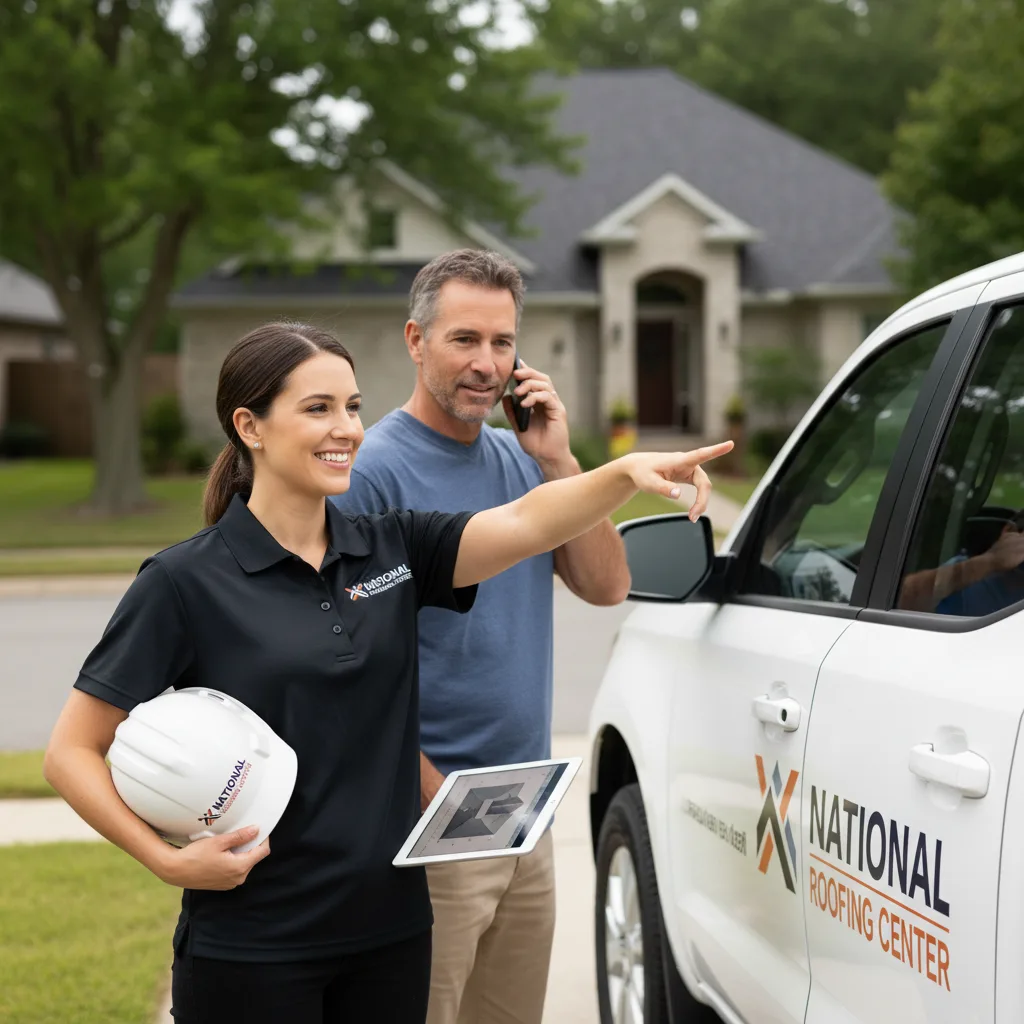 National Roofing Center customer support in Seguin